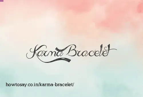 Karma Bracelet