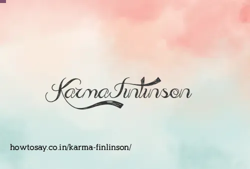 Karma Finlinson