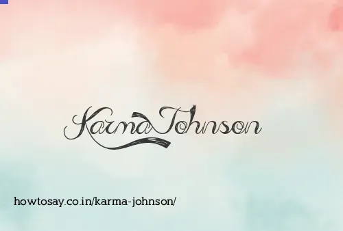 Karma Johnson