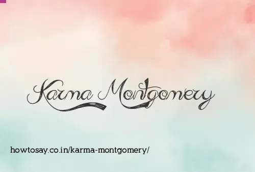 Karma Montgomery