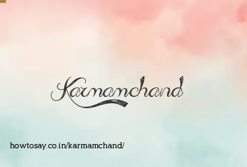 Karmamchand