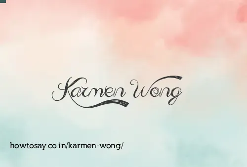 Karmen Wong