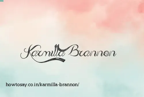 Karmilla Brannon