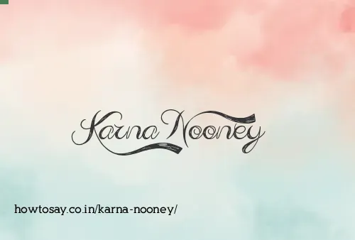 Karna Nooney