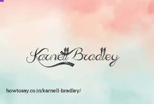 Karnell Bradley