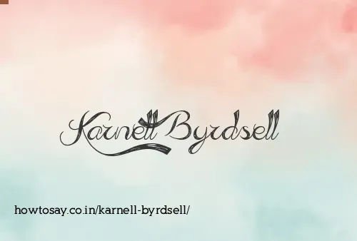 Karnell Byrdsell