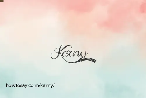 Karny