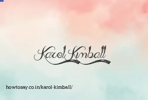 Karol Kimball