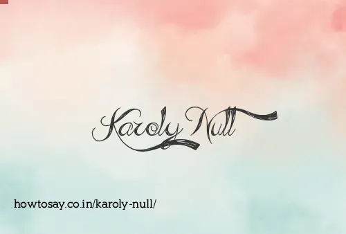 Karoly Null