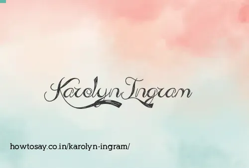 Karolyn Ingram