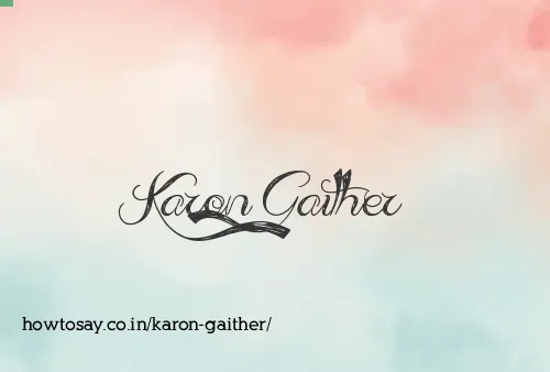 Karon Gaither