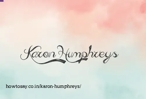 Karon Humphreys