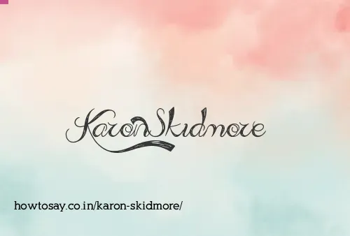 Karon Skidmore