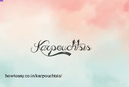 Karpouchtsis