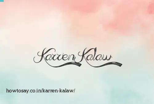 Karren Kalaw
