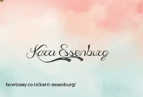 Karri Essenburg