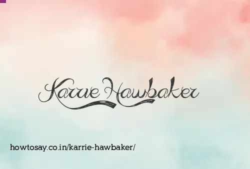 Karrie Hawbaker