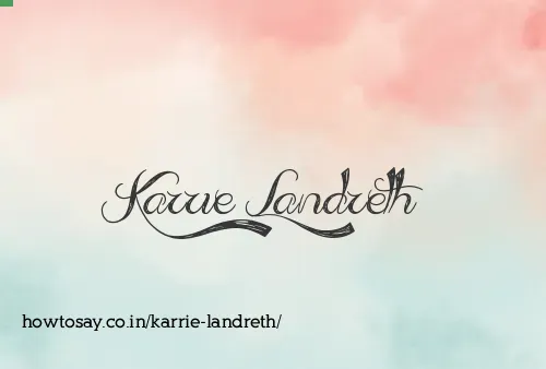 Karrie Landreth