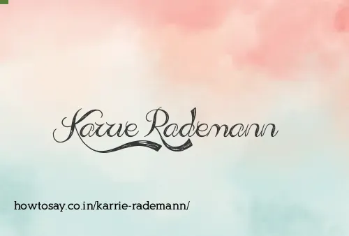 Karrie Rademann
