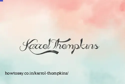 Karrol Thompkins
