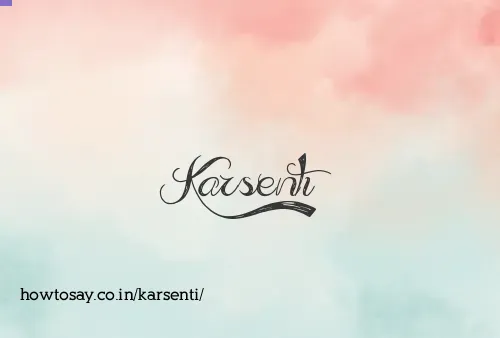 Karsenti