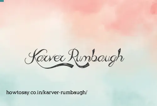 Karver Rumbaugh