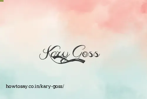 Kary Goss