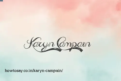 Karyn Campain