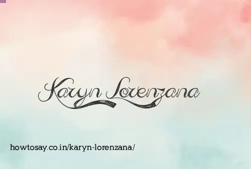 Karyn Lorenzana