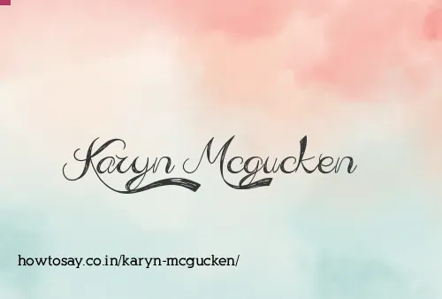 Karyn Mcgucken