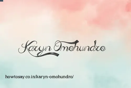 Karyn Omohundro