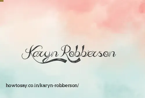 Karyn Robberson