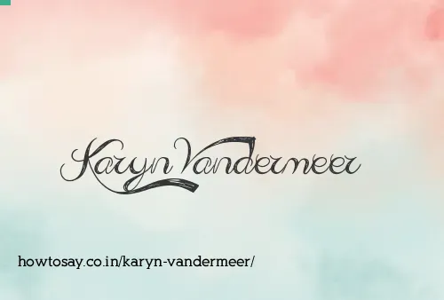 Karyn Vandermeer