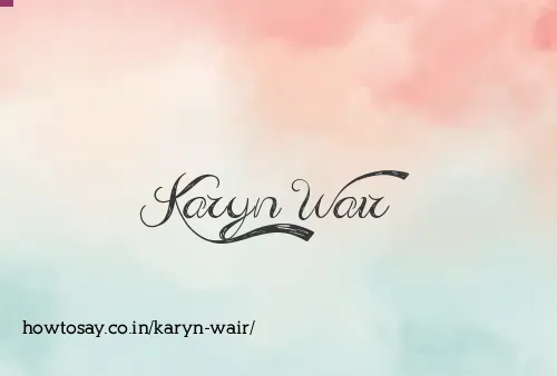 Karyn Wair