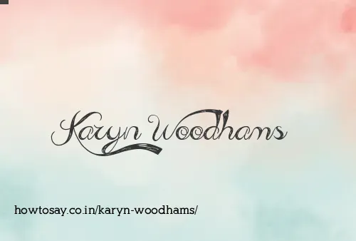 Karyn Woodhams