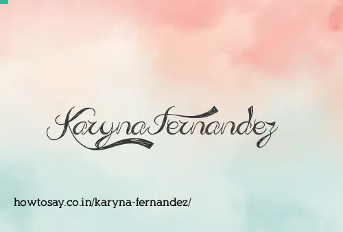 Karyna Fernandez