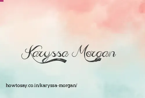 Karyssa Morgan