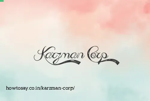 Karzman Corp