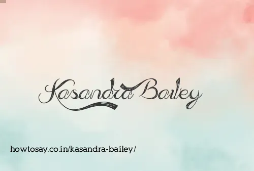 Kasandra Bailey