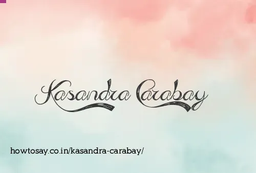 Kasandra Carabay