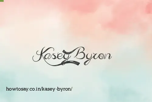 Kasey Byron