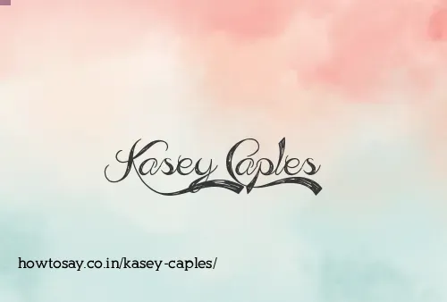 Kasey Caples