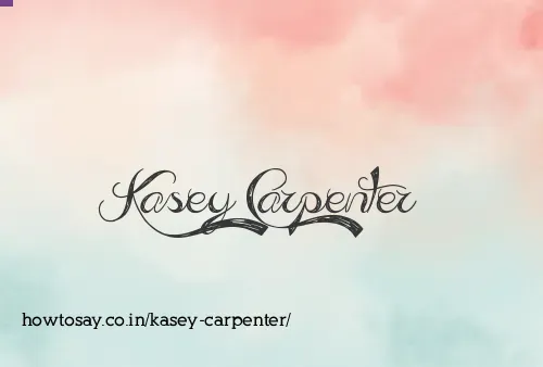 Kasey Carpenter