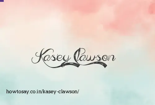 Kasey Clawson