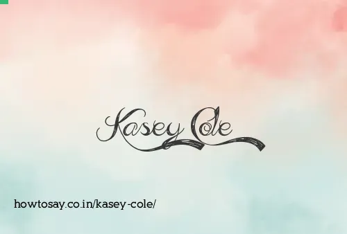 Kasey Cole