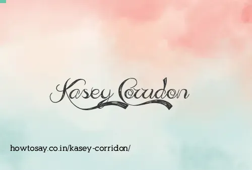 Kasey Corridon