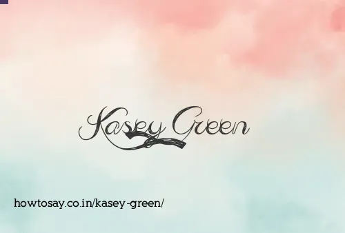 Kasey Green