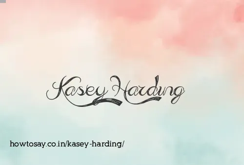 Kasey Harding