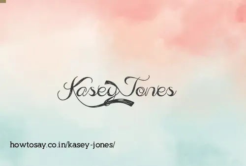 Kasey Jones