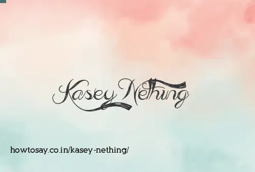 Kasey Nething